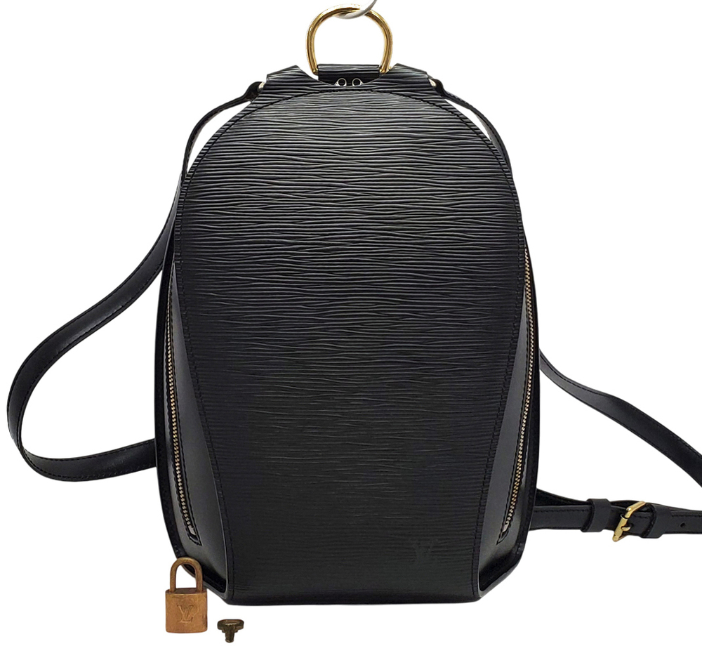 Louis Vuitton Epi Backpack Mabillon Noir Black